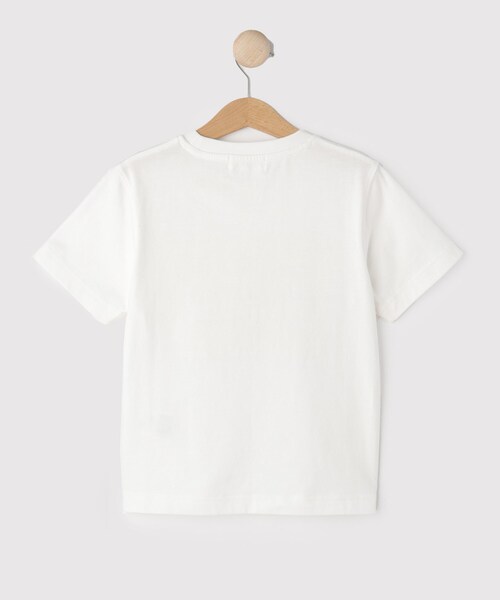 Dessin(デッサン)の「【大人とリンクコーデ】フォトプリントTシャツ(Tシャツ/カットソー・キッズ・ブルー/チャコールグレー/ホワイト・11/10/14/13/12)」の5枚目の写真