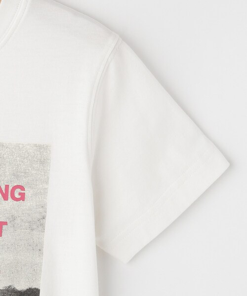 Dessin(デッサン)の「【大人とリンクコーデ】フォトプリントTシャツ(Tシャツ/カットソー・キッズ・ブルー/チャコールグレー/ホワイト・11/10/14/13/12)」の7枚目の写真