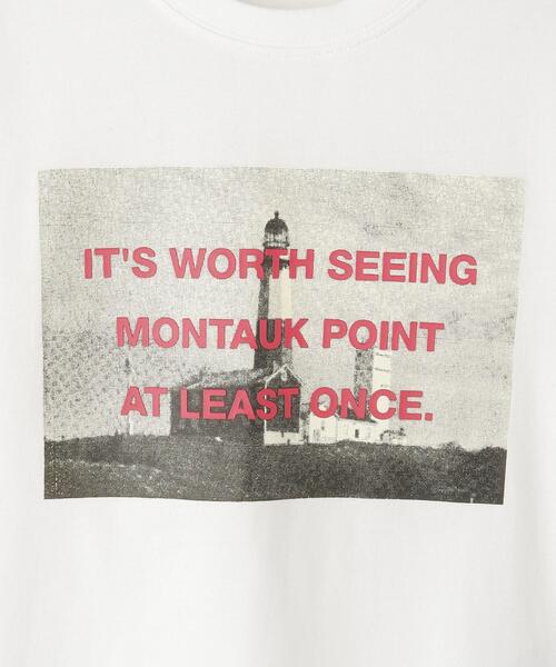 Dessin(デッサン)の「【大人とリンクコーデ】フォトプリントTシャツ(Tシャツ/カットソー・キッズ・ブルー/チャコールグレー/ホワイト・11/10/14/13/12)」の9枚目の写真