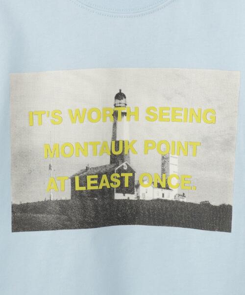 Dessin(デッサン)の「【大人とリンクコーデ】フォトプリントTシャツ(Tシャツ/カットソー・キッズ・ブルー/チャコールグレー/ホワイト・11/10/14/13/12)」の11枚目の写真