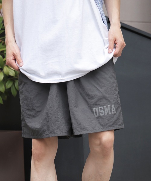made in standard （メイドインスタンダード）の「MADE IN STANDARD/メイドインスタンダード USMA 5INCH BAGGY SHORTS ショーツ メンズ 秋物 秋服 2026年秋冬（その他パンツ・メンズ・グレー/コーラル/ブラック・XL/M/L）」の3枚目の写真