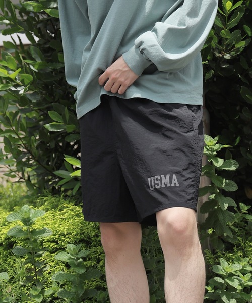made in standard （メイドインスタンダード）の「MADE IN STANDARD/メイドインスタンダード USMA 5INCH BAGGY SHORTS ショーツ メンズ 秋物 秋服 2026年秋冬（その他パンツ・メンズ・グレー/コーラル/ブラック・XL/M/L）」の2枚目の写真