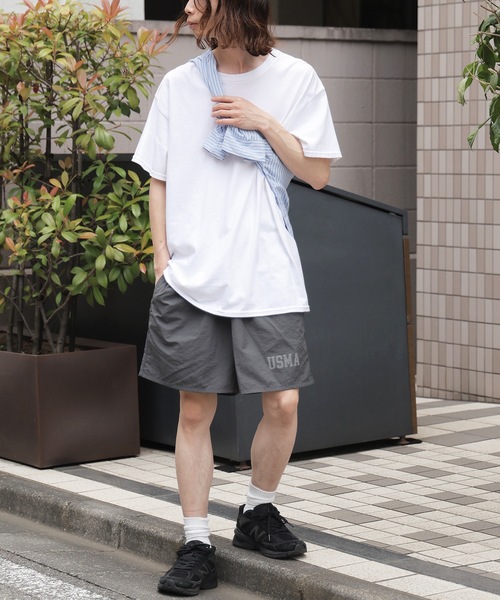 made in standard （メイドインスタンダード）の「MADE IN STANDARD/メイドインスタンダード USMA 5INCH BAGGY SHORTS ショーツ メンズ 秋物 秋服 2026年秋冬（その他パンツ・メンズ・グレー/コーラル/ブラック・XL/M/L）」の14枚目の写真
