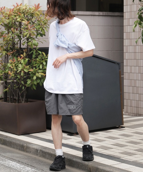 made in standard （メイドインスタンダード）の「MADE IN STANDARD/メイドインスタンダード USMA 5INCH BAGGY SHORTS ショーツ メンズ 秋物 秋服 2026年秋冬（その他パンツ・メンズ・グレー/コーラル/ブラック・XL/M/L）」の15枚目の写真