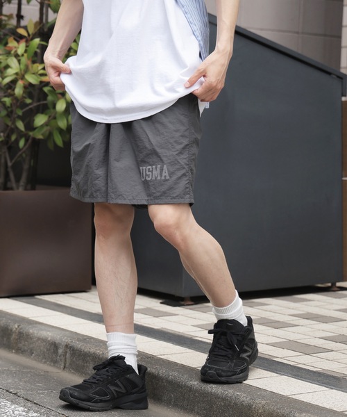 made in standard （メイドインスタンダード）の「MADE IN STANDARD/メイドインスタンダード USMA 5INCH BAGGY SHORTS ショーツ メンズ 秋物 秋服 2026年秋冬（その他パンツ・メンズ・グレー/コーラル/ブラック・XL/M/L）」の11枚目の写真
