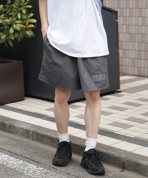made in standard （メイドインスタンダード）の「MADE IN STANDARD/メイドインスタンダード USMA 5INCH BAGGY SHORTS ショーツ メンズ 秋物 秋服 2026年秋冬（その他パンツ・メンズ・グレー/コーラル/ブラック・XL/M/L）」の12枚目の写真
