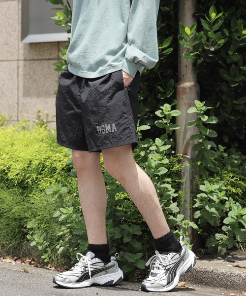 made in standard （メイドインスタンダード）の「MADE IN STANDARD/メイドインスタンダード USMA 5INCH BAGGY SHORTS ショーツ メンズ 秋物 秋服 2026年秋冬（その他パンツ・メンズ・グレー/コーラル/ブラック・XL/M/L）」の5枚目の写真