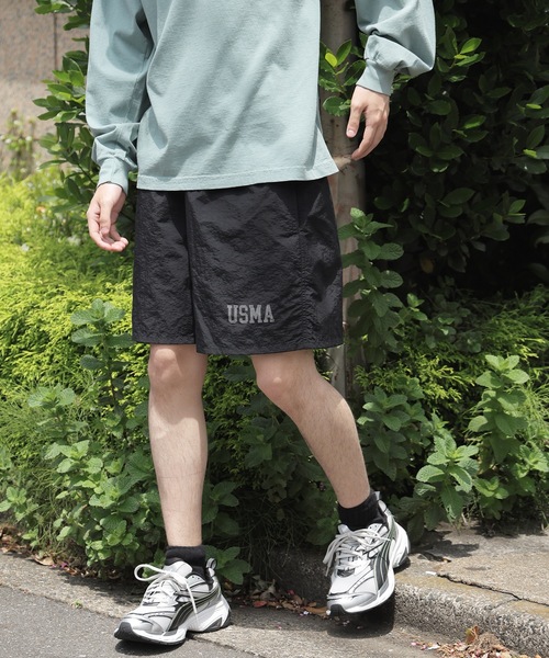 made in standard （メイドインスタンダード）の「MADE IN STANDARD/メイドインスタンダード USMA 5INCH BAGGY SHORTS ショーツ メンズ 秋物 秋服 2026年秋冬（その他パンツ・メンズ・グレー/コーラル/ブラック・XL/M/L）」の6枚目の写真