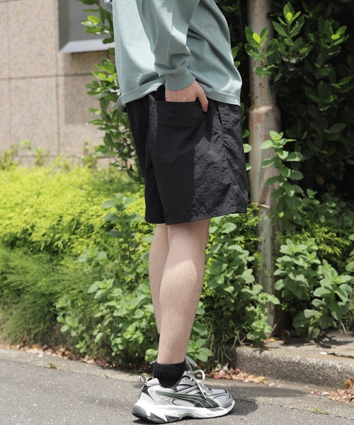 made in standard （メイドインスタンダード）の「MADE IN STANDARD/メイドインスタンダード USMA 5INCH BAGGY SHORTS ショーツ メンズ 秋物 秋服 2026年秋冬（その他パンツ・メンズ・グレー/コーラル/ブラック・XL/M/L）」の7枚目の写真