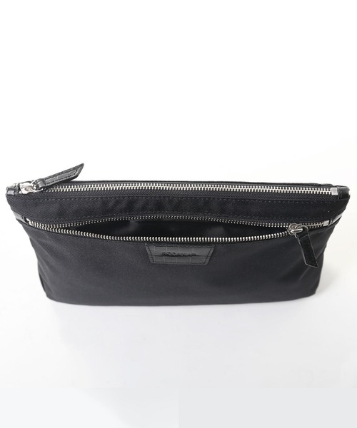 sankyo shokai（サンキョウショウカイ）の「薄型 ショルダー バッグ 軽量 サコッシュ（ショルダーバッグ・メンズ・ネイビー/ブラック・FREE）」の9枚目の写真