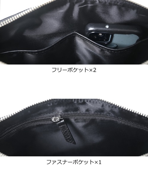 sankyo shokai（サンキョウショウカイ）の「薄型 ショルダー バッグ 軽量 サコッシュ（ショルダーバッグ・メンズ・ネイビー/ブラック・FREE）」の11枚目の写真