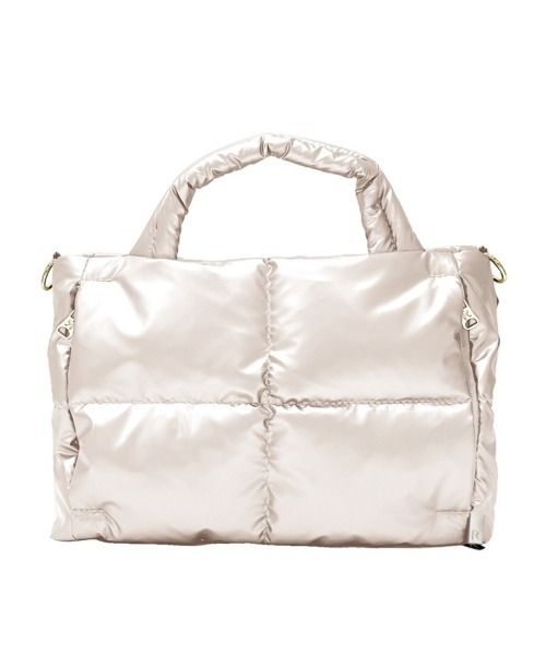 ROOTOTE(ルートート)の「FEベビールーCARO-B(ショルダーバッグ・レディース・ダークパープル/ピンクベージュ/シルバー/ブロンズ/ミント/ブラック・FREE)」の4枚目の写真