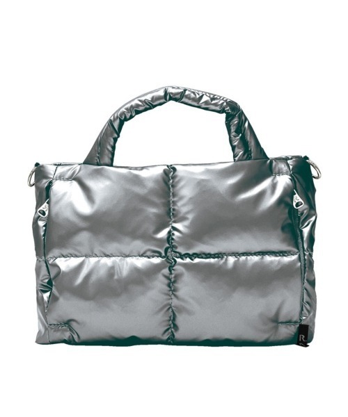 ROOTOTE(ルートート)の「FEベビールーCARO-B(ショルダーバッグ・レディース・ダークパープル/ピンクベージュ/シルバー/ブロンズ/ミント/ブラック・FREE)」の5枚目の写真
