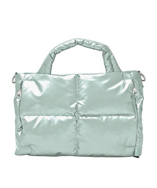 ROOTOTE(ルートート)の「FEベビールーCARO-B(ショルダーバッグ・レディース・ダークパープル/ピンクベージュ/シルバー/ブロンズ/ミント/ブラック・FREE)」の3枚目の写真