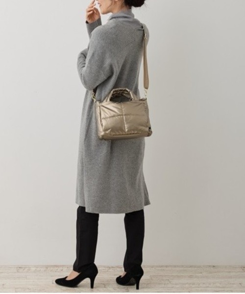 ROOTOTE(ルートート)の「FEベビールーCARO-B(ショルダーバッグ・レディース・ダークパープル/ピンクベージュ/シルバー/ブロンズ/ミント/ブラック・FREE)」の10枚目の写真