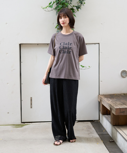 Rouge vif（ルージュヴィフ）の「レースストレートパンツ（その他パンツ・レディース・ブラック・38/36）」の9枚目の写真