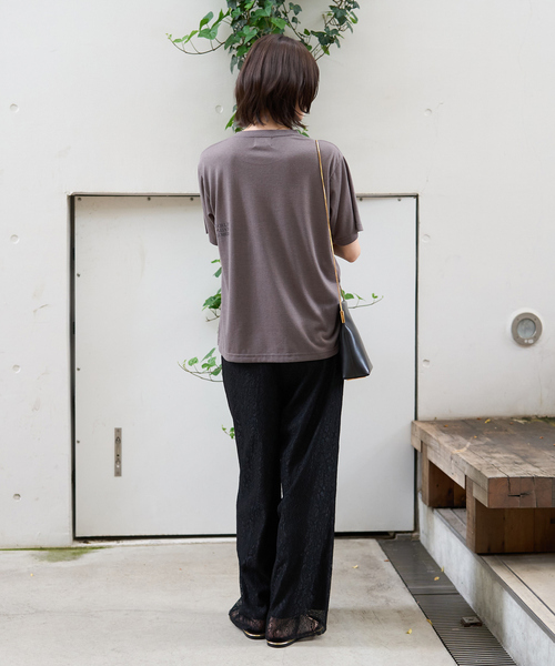 Rouge vif（ルージュヴィフ）の「レースストレートパンツ（その他パンツ・レディース・ブラック・38/36）」の17枚目の写真