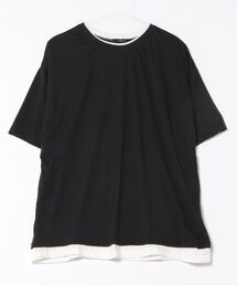 Z)【BLINGLEADS】IZSSM-23-020 レイヤード風S/S TEE