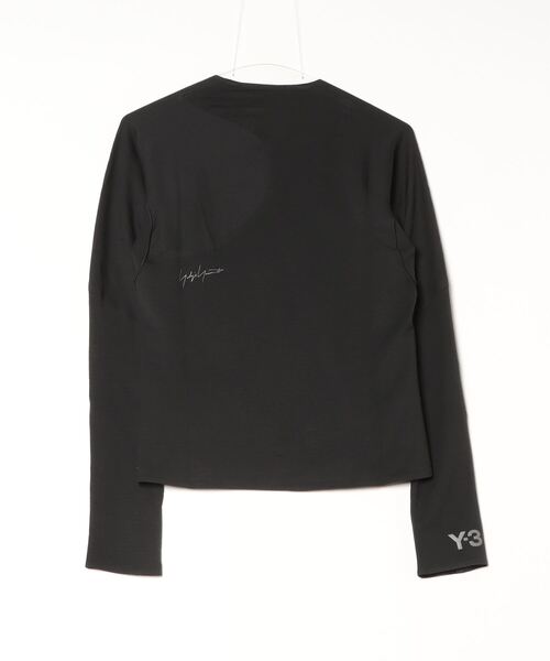 Y-3(ワイスリー)の「Y-3 RUNNING LONG SLEEVE TEE(Tシャツ/カットソー・レディース・ブラック・SMALL/X-SMALL/XX-SMALL/MEDIUM/LARGE)」の6枚目の写真