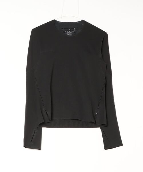 Y-3(ワイスリー)の「Y-3 RUNNING LONG SLEEVE TEE(Tシャツ/カットソー・レディース・ブラック・SMALL/X-SMALL/XX-SMALL/MEDIUM/LARGE)」の5枚目の写真
