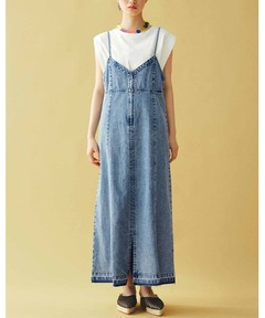 セール】ZIP UP DENIM ドレス（ワンピース）｜MOUSSY（マウジー）の