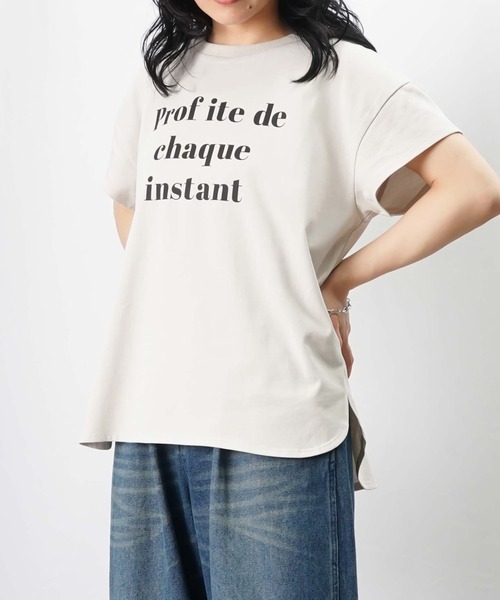 tシャツ LC/LLL ドライロゴラウンドTee レディース セール】LC/LLL ドライロゴラウンドTee（Tシャツ/カットソー