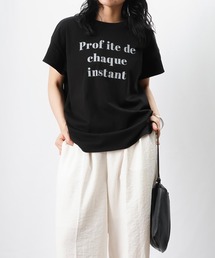 tシャツ Tシャツ LUCA レディース LADY LUCK LUCA tシャツ LC/LLL レースドッキングカットソー