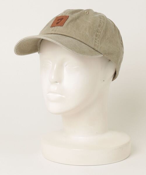 Jieda（ジエダ）の「【Jieda】JIEDA PATCH PIGMENT CAP（キャップ・メンズ・ベージュ/ブラック・FREE）」の4枚目の写真
