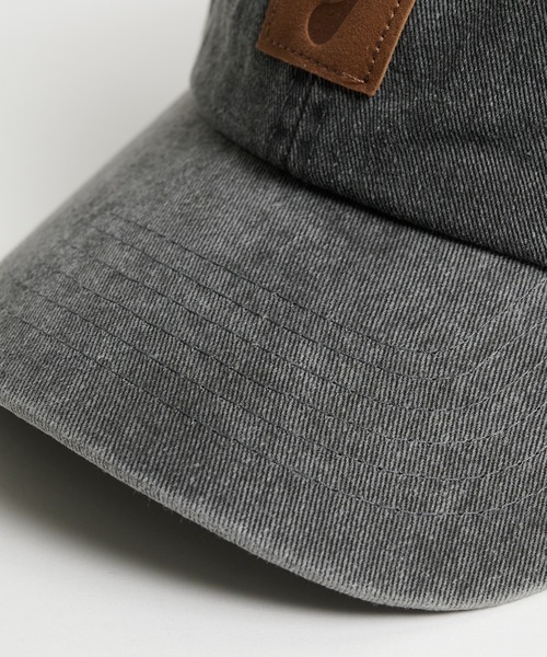 Jieda（ジエダ）の「【Jieda】JIEDA PATCH PIGMENT CAP（キャップ・メンズ・ベージュ/ブラック・FREE）」の7枚目の写真