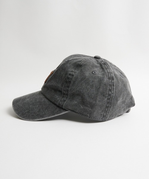 Jieda（ジエダ）の「【Jieda】JIEDA PATCH PIGMENT CAP（キャップ・メンズ・ベージュ/ブラック・FREE）」の8枚目の写真