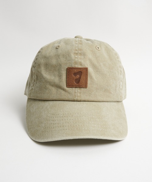 Jieda（ジエダ）の「【Jieda】JIEDA PATCH PIGMENT CAP（キャップ・メンズ・ベージュ/ブラック・FREE）」の14枚目の写真