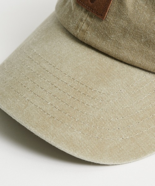 Jieda（ジエダ）の「【Jieda】JIEDA PATCH PIGMENT CAP（キャップ・メンズ・ベージュ/ブラック・FREE）」の16枚目の写真