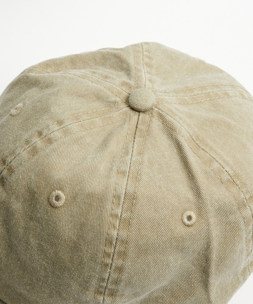 Jieda（ジエダ）の「【Jieda】JIEDA PATCH PIGMENT CAP（キャップ・メンズ・ベージュ/ブラック・FREE）」の18枚目の写真