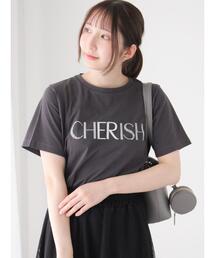 Te chichi TERRASSE（テチチテラス）の「ラインストーン×刺繍Tシャツ（Tシャツ/カットソー）」