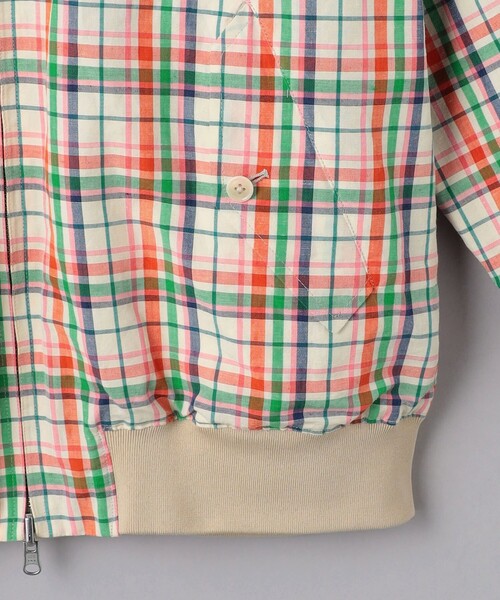 Scye（サイ）の「＜Scye＞ Plaid Harrington Jacket/リバーシブル ハリントンジャケット（ブルゾン・メンズ・ナチュラル・38）」の5枚目の写真