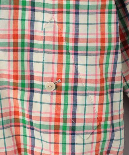 Scye（サイ）の「＜Scye＞ Plaid Harrington Jacket/リバーシブル ハリントンジャケット（ブルゾン・メンズ・ナチュラル・38）」の6枚目の写真