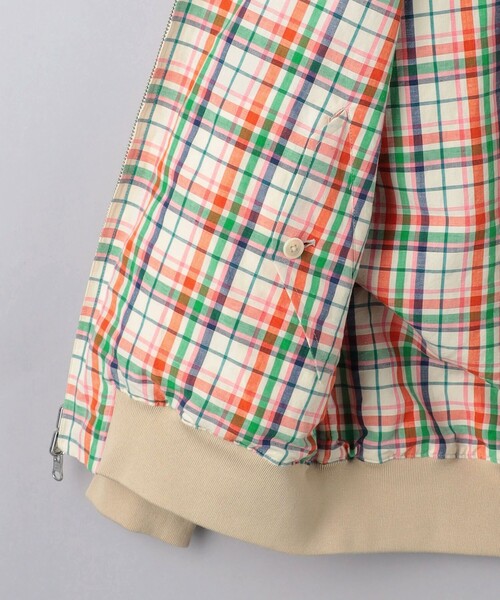 Scye（サイ）の「＜Scye＞ Plaid Harrington Jacket/リバーシブル ハリントンジャケット（ブルゾン・メンズ・ナチュラル・38）」の17枚目の写真