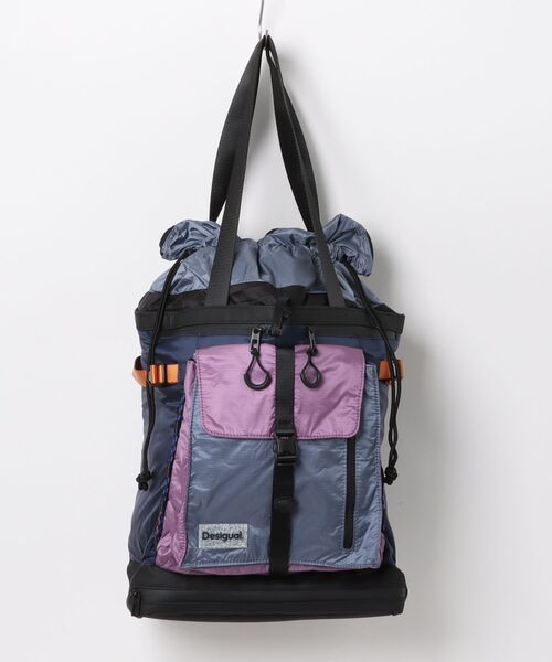 Desigual デジグアル　大型ナイロントートリュックサック セール】大型ナイロントートリュックサック（バックパック/リュック