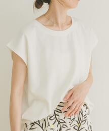 ITEMS URBANRESEARCH | バックボタンフレンチTシャツ(Tシャツ/カットソー)