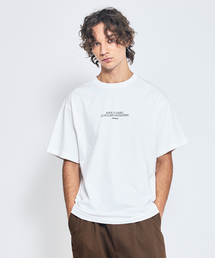 ABAHOUSE | ファインジャージー ロゴTシャツ / 半袖Tシャツ(Tシャツ/カットソー)