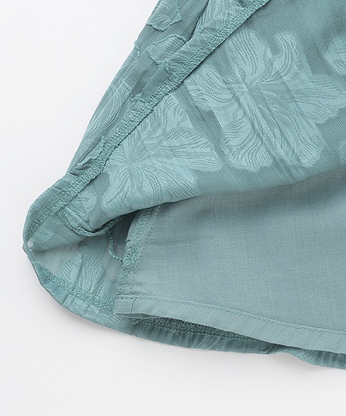 petit main(プティマイン)の「【リンク】ジャガードキャミワンピセット(ワンピース・キッズ・アイボリー/ターコイズブルー・100cm/130cm/110cm/90cm/120cm/80cm)」の15枚目の写真