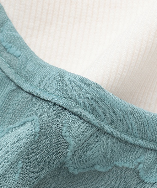 petit main(プティマイン)の「【リンク】ジャガードキャミワンピセット(ワンピース・キッズ・アイボリー/ターコイズブルー・100cm/130cm/110cm/90cm/120cm/80cm)」の20枚目の写真