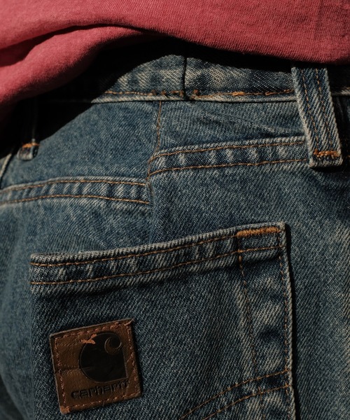 Carhartt(カーハート)の「2A.M. 予約販売 THRIFTY LOOK スリフティルック /CARHARTT ONE-TUCK 5POCKET カーハート(デニムパンツ・メンズ・ブルー・SMALL/MEDIUM/LARGE)」の5枚目の写真