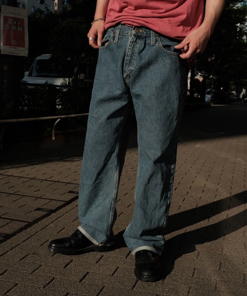 Carhartt(カーハート)の「2A.M. 予約販売 THRIFTY LOOK スリフティルック /CARHARTT ONE-TUCK 5POCKET カーハート(デニムパンツ・メンズ・ブルー・SMALL/MEDIUM/LARGE)」の11枚目の写真