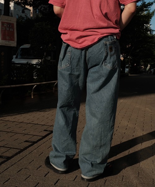 Carhartt(カーハート)の「2A.M. 予約販売 THRIFTY LOOK スリフティルック /CARHARTT ONE-TUCK 5POCKET カーハート(デニムパンツ・メンズ・ブルー・SMALL/MEDIUM/LARGE)」の10枚目の写真