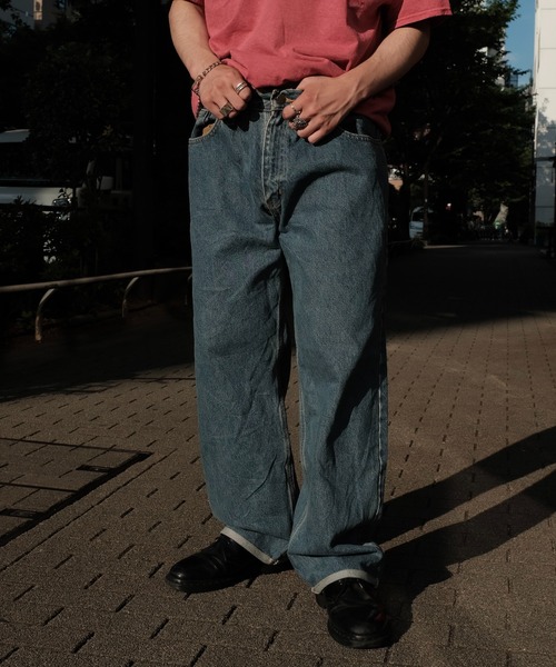 Carhartt(カーハート)の「2A.M. 予約販売 THRIFTY LOOK スリフティルック /CARHARTT ONE-TUCK 5POCKET カーハート(デニムパンツ・メンズ・ブルー・SMALL/MEDIUM/LARGE)」の16枚目の写真