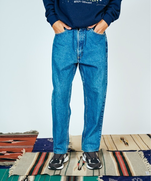 Carhartt(カーハート)の「2A.M. 予約販売 THRIFTY LOOK スリフティルック /CARHARTT ONE-TUCK 5POCKET カーハート(デニムパンツ・メンズ・ブルー・SMALL/MEDIUM/LARGE)」の20枚目の写真