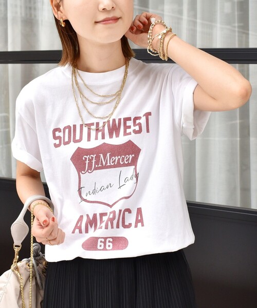 セール】【SHIPS別注】J.J MERCER:プリント TEE（Tシャツ/カットソー
