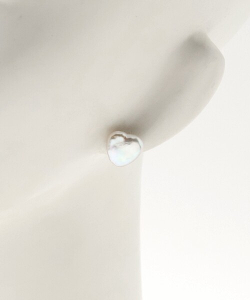 CADEAUX 淡水パール ハート ピアス カドー CADEAUX＞淡水パール ハート ピアス（ピアス（両耳用