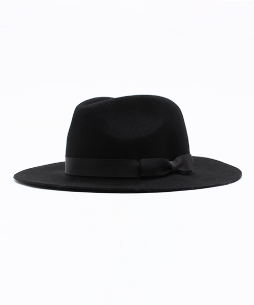 NO ID.(ノーアイディ)の「フェルトハット(ハット・メンズ・ブラック/ベージュ/カーキ・ONE SIZE)」の1枚目の写真